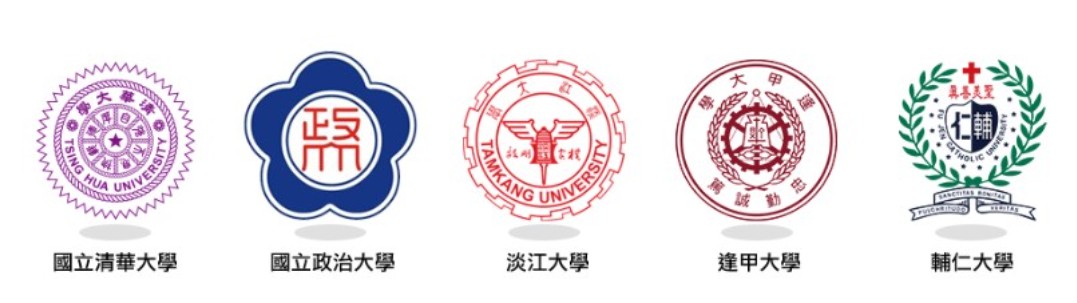 清華五校聯盟 Logo